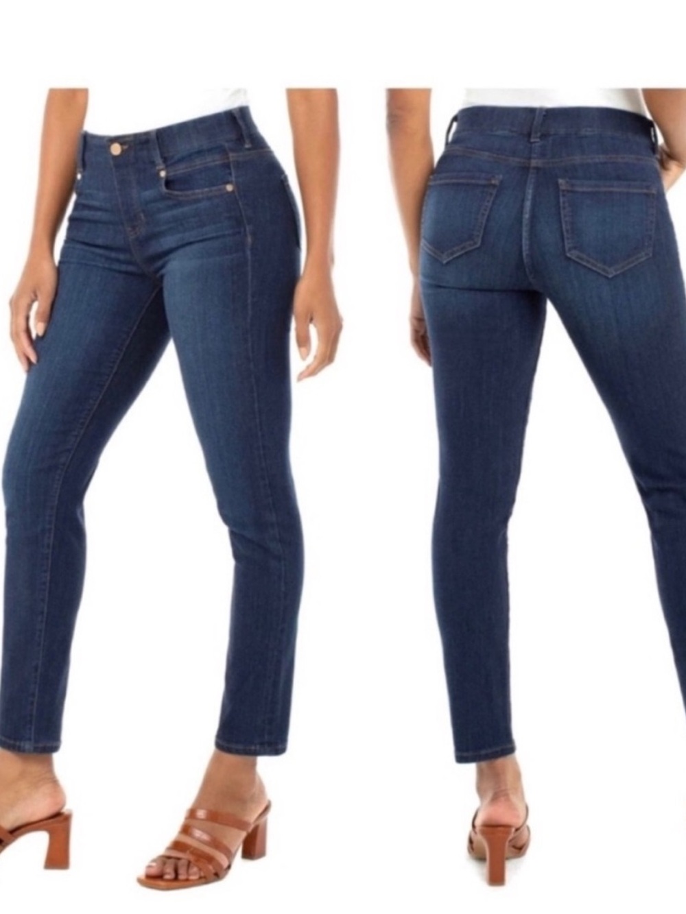 Liverpool Gia Glider Slim Jeans 20W Dark Wash